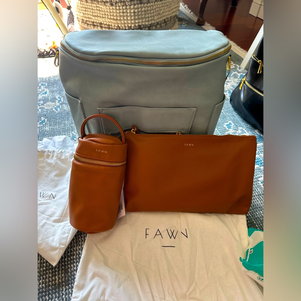 Fawn diaper bag- sold out color and accessories